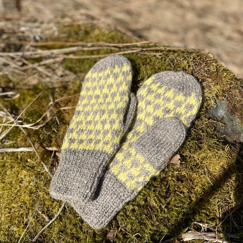 Strikkepakke - Triangelvott