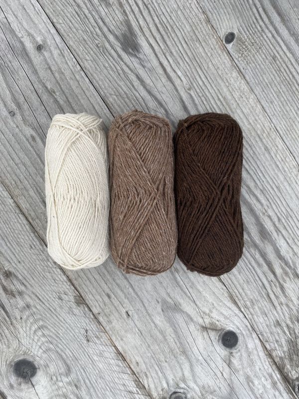 Gimre Alpakka - Lys brun