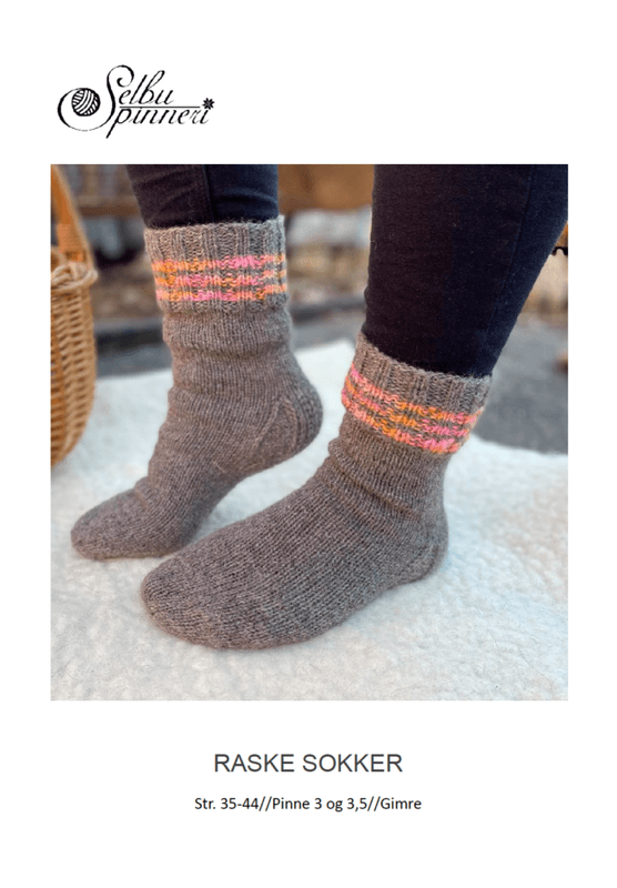 Oppskrift Raske sokker