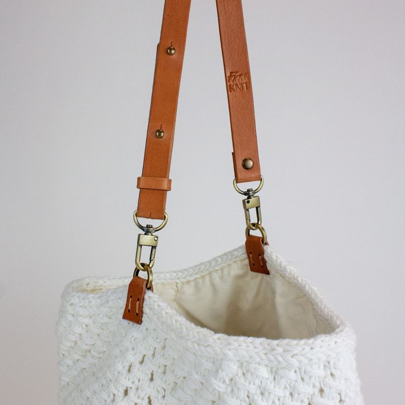 Fjør knit - Veskereim justerbar