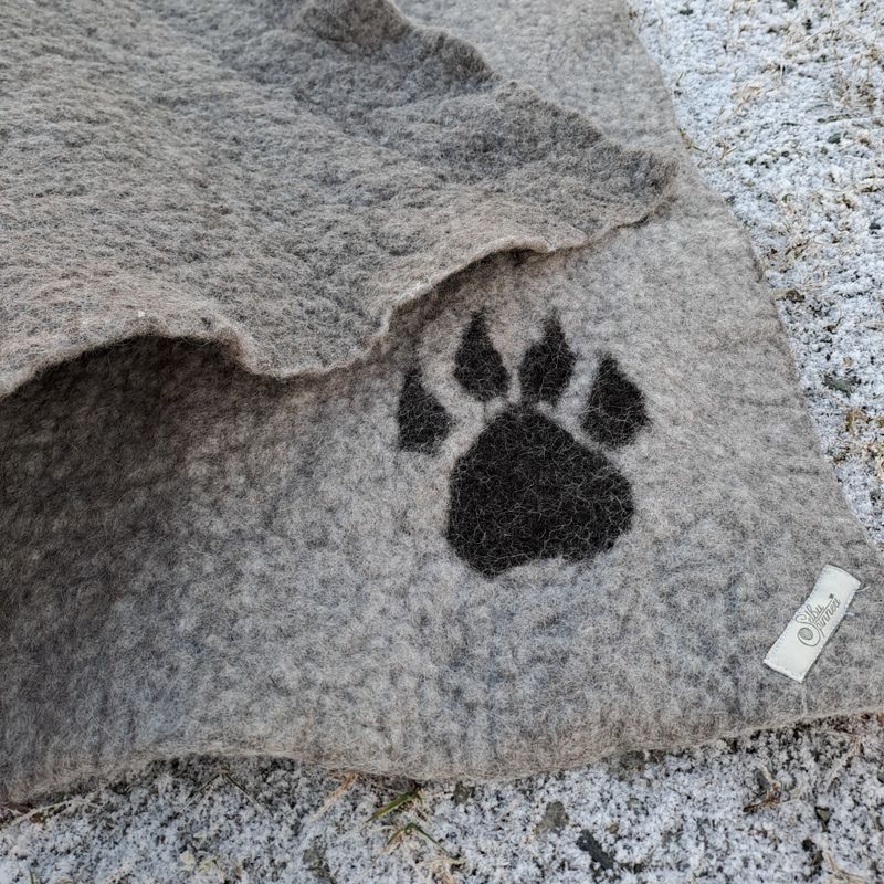 Hundeteppe stort lyst