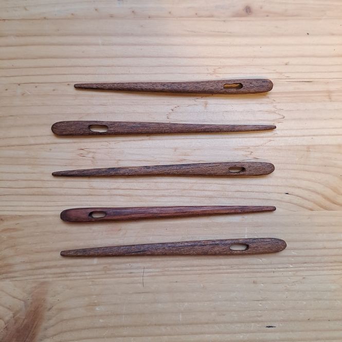 Hovedbilde Nål til nålebinding - teak