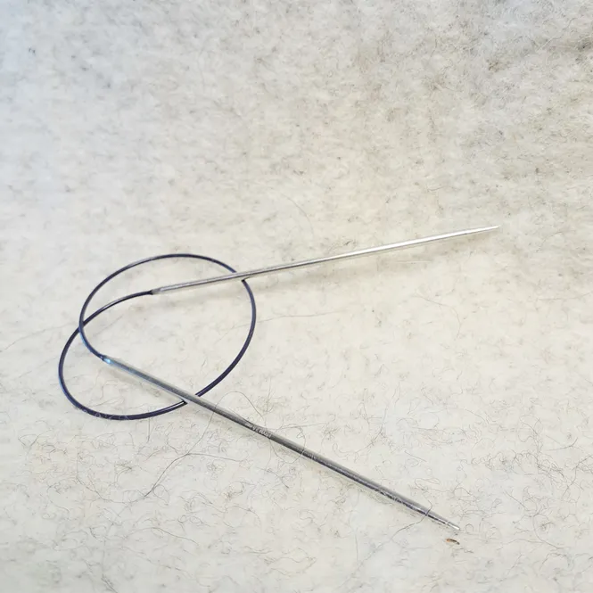 Hovedbilde Prym rundpinne messing 40cm