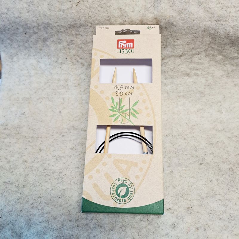 Prym rundpinne bambus 4,5mm 80cm