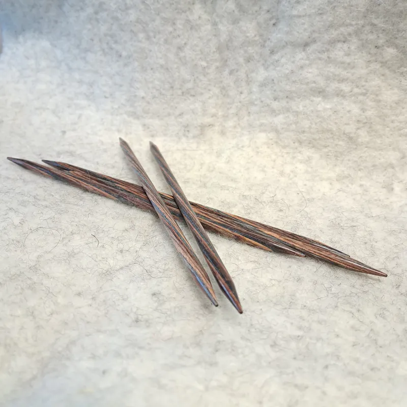 Knitpro natural settpinner 20cm 6mm