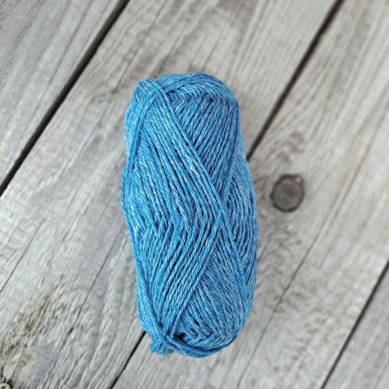 Strikkepakke- Enkel hals-Fargespunnet