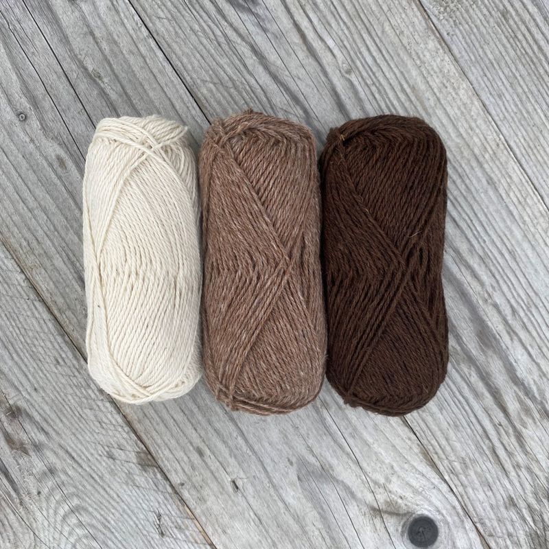 Strikkepakke - Enkel lue alpakka